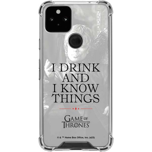Game of Thrones: Tyrion Lannister Quote Google Pixel 5 Clear Case